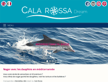 Tablet Screenshot of cala-rossa-dream.com
